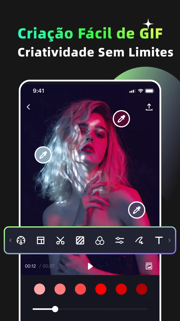 Captura de tela do GIF Maker